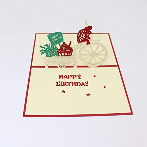 Wanfei グリーティングカード ポップアップカード 手工 3d 誕生日 バレンタインデー 母の日 父の日 クリスマス 昇進祝い 結婚祝い 新居入居祝い B07r6d3bl8 224円