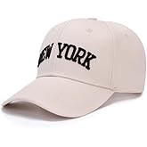 WODXCOR Classic Baseball Cap New York Embroidery 100% Cotton Adjustable Dad Hat Men and Women 2