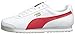 PUMA Men's Roma Basic Fashion Sneaker, White/High Risk Red/White - 9.5 D(M) US