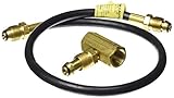 Mr. Heater F273737  2-Tank Hook-Up Kit with Tee and 30-Inch Hose Assembly with P.O.L. Male Ends,Multicolored,Regular
