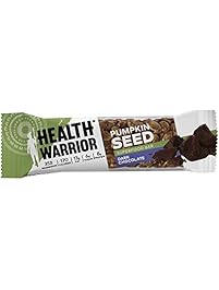 Health Warrior Pumpkin Seed Bars, Dark Chocolate, 12 Count - 14.8 oz