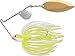 Terminator Super Stainless Spinnerbait-Colorado/Willow, Nickel/Gold Blade (Chartreuse White Shad, 1/4-Ounce)