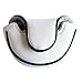PGC Small Size White Leather Style Mallet Putter Headcover Pu Material (Designed for Smaller Mallet Putters)