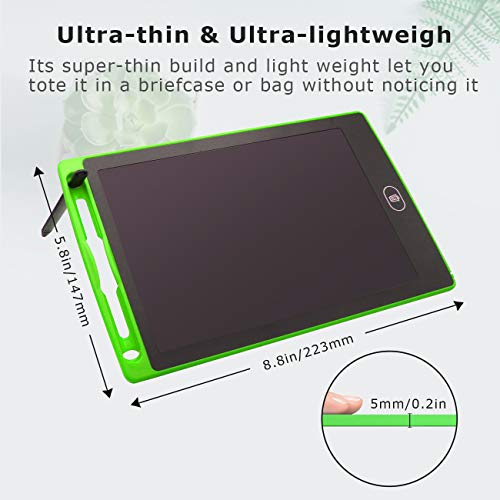 Matesy Girls Toys for 3 4 5 6 7 Year Old Girls, 8.5 inch LCD Drawing Board Writing Toys for 3 4 5 6 7 Year Old Girls Toys Age 3 4 5 6 7 Christmas 2019 Gift for 3 4 5 6 7 Year Old Girl Toy Age 3 4 5 6