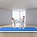 Happybuy Inflatable Gymnastics Tumbling Mat Air Tumbling Track w/Electric Pump Air Floor Mat for Home Use/Cheerleading/Beach/Park and Water (1X3M / 3.2X9.8FT)