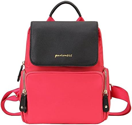 Parlontis New Fashion Korean Fashion Bag Vintage Backpack College Students Schoolbag Casual Women Genuine Backpack -17