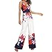 Corriee Jumpsuit for Women Elegant Long Sleeve Off The Shoulder High Waisted Wide Leg Romper with Belt
