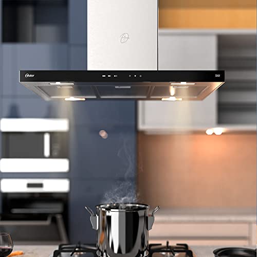 Coifa de Ilha Oster Inox Touch Control, 90cm, 220v, OCFA590