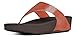 FitFlop Women's Lulu Shimmersuede, Flame, 8 M US