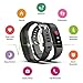 Fitness Tracker, Color Screen Activity Tracker Watch with Blood Pressure Blood Oxygen, IP67 Waterproof Smart Band with Heart Rate Sleep Monitor Calorie Counter Pedometer for Men, Women and Kids