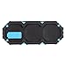 Altec Lansing iMW475 Mini Life Jacket Bluetooth Speaker Waterproof Wireless Bluetooth Speaker, Hands-Free Extended Battery Outdoor Speaker, Ultra-Portable 10ft Range, Black and Blue