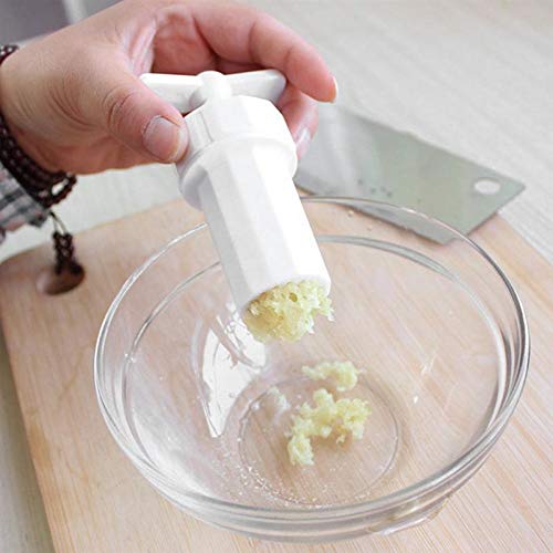 Vegetable Onion Garlic Manual Press Twist Cutter Crusher Food Chopper Slicer Peeler Dicer - Garlic Presses