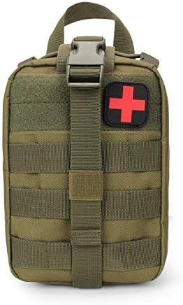 Aootek First Aid Kit, 76 Pieces Small First Aid Kit Includes Emergency Foil Blanket, CPR Face Mask,Security Whistle for Home,Vehicle,Travel,Office,Workplace,Child Care, Hiking,Survival & Outdoor