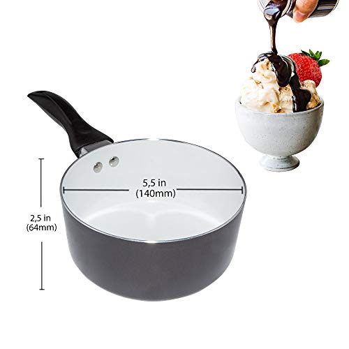 Chocolate Melting Machine & Warming with Double Tanks 4kg Capacity | Stainless Steel 110V Choco Melter for Home or Bakery Use with Digital Control (1 Pot MANUAL) (Double)