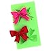 Longzang F0270 Bowknot Fondant Silicone Sugar Mold, Small
