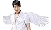 FashionWings (TM White Wide Spread Costume Feather Angel Wings Halo Adult Unisex
