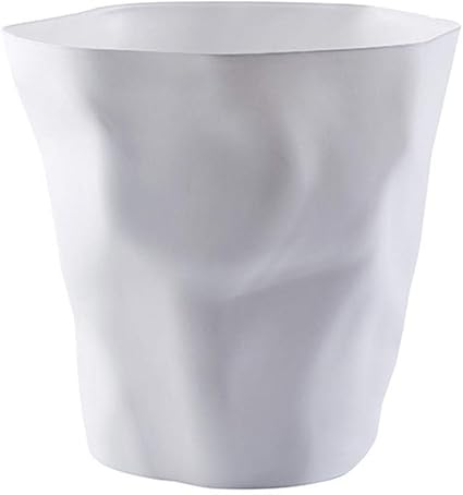 Toruiwa Poubelle De Bureau Corbeille A Papier Poubelle De Chambre Convient Pour Le Bureau La Chambre L Hotel Blanc Amazon Fr Cuisine Maison