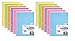 Mead Spiral Notebook, 12 Pack of 1-Subject College Ruled Spiral Bound Notebooks, Pastel Color Cute school Notebooks, 70 Pages