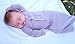 L'ovedbaby Unisex-Baby Organic Cotton Gown, Lavender, 0/3 Months