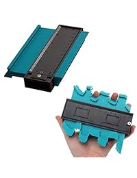 Medidor de perfil de contorno de 2 paquetes, ADSRO Herramienta de perfil de contorno de mano de alta precisión Medidor de transferencia Medidor Medidor de azulejo de piso Herramienta de marcado de madera