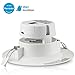 TORCHSTAR 6 Inch Integrated LED Recessed Lighting with Junction Box, Dimmable Baffle Trim Canless Downlight, Anti-Glare, 9W=80W, UL-Listed, Air Tight & IC Rated, 2700K Soft White, Pack of 4