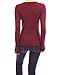 PattyBoutik Women's Scoop Neck Button Studs Sweater
