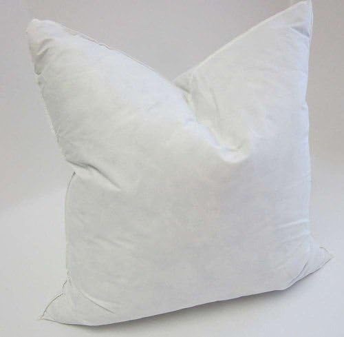 Furnishnk Wool Filled 40cm x 40cm (16" x 16") Square Firm Cushion Pad Inner Insert