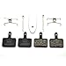 Bike Brake Pads for Shimano Sram Avid Disc Brake B01S M315 M395 M415 M446 Saint ZEE SLX XT XTR M785 M810 M820 M985 Avid ELIXI E1 E3 E5 E7 E9 XO XX ER CR Mag CR X0 XX DB1 DB2 DB3 Pads Less Noise