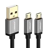 UGREEN Micro USB Splitter Cable USB 2.0 to Dual Micro USB Y Charge Cable for Data Sync and Power Two Android Phones Tablets Bluetooth Devices PS4 Game Controller Samsung Galaxy, LG, Nexus etc (3ft)