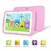 7″ Kids Tablet, Android 9.0, Quad core, 2GB RAM + 16GB ROM, Safety Eye Protection Screen, Per-Installed iWawa APP, Parental Control, 0.3+2.0MP Dual Camera, 2650mAh, Free Silicone case (Pink)thumb 2