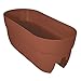 EMSCO Group Bloomers Railing Planter with Drainage Holes – 24