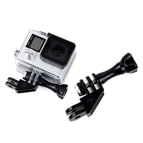 QKOO 90 Degree Direction Adapter Elbow Mount with Thumb Screw for GoPro Hero 10, 9, 8, 7, 6, 5, 4, Session, 3+, 3, 2, 1, Hero (2018), DJI Osmo Action, AKASO, SJCAM, Xiaomi Yi Action Cameras - Thumbnail 7