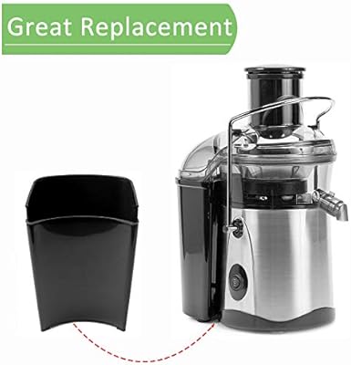 Crescent Tool Pulp Collector Compatible With Jack Lalanne Power Juicer Cl003ap Juicer Replacement Parts Amazon Sg Home
