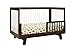 Babyletto Hudson 3-in-1 Convertible Crib with Toddler Bed Conversion Kit in Espresso and White, Greenguard Gold Certified