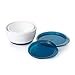 OXO Tot Small & Large Bowl Set with Snap On Lids - Navy
