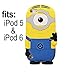 MobileCentral (Tm) ; for IPOD TOUCH 5th & 6th GENERATION Despicable Me Cute Minion Silicone Rubber Skin Cover & Stylus Pen (Single Eye Blue)