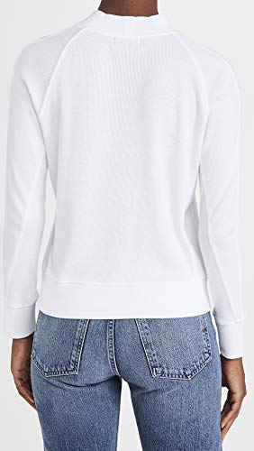 2 Monrow+Womens+Sleeve+Thermal+White