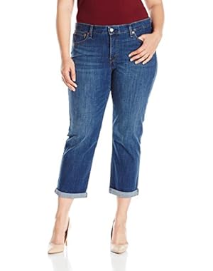 Women's Plus Size Boyfriend Jean