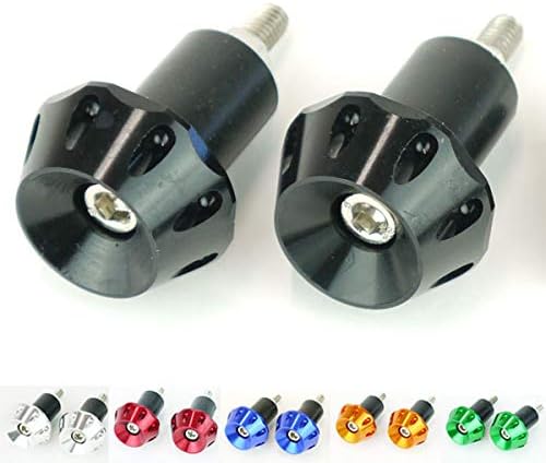 Amazon グリップエンドキャップ ミニ ブラック 汎用7 8インチハンドル用 22 2mmハンドル用 車 バイク 車 バイク