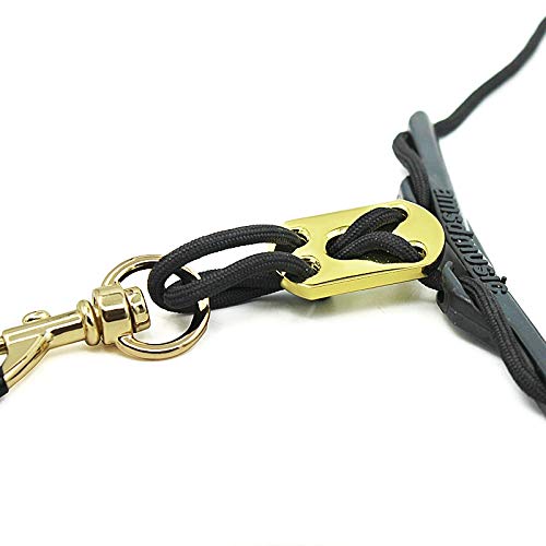 Gold Happy Adjustable Padded Saxophone Sax Strap Neck with Snap Hook Saxophone Parts and Accessories Neck Strap Sax Harness Saxophone - Thumbnail 2