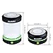 SUAOKI Camping Lantern Led Light Flashlight Powered by 3AA Batteries Collapsible Ultra Compact Great for Hiking Camping Tent Garden Patio etc (Green)