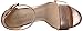 NINE WEST Footwear Women's Nora Metallic Dress Sandal