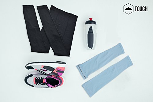 UV-Protection-Cooling-Arm-Sleeves-UPF-50-Long-Sun-Sleeves-for-Men-Women-Perfect-for-Cycling-Driving-Running-Basketball-Football-Outdoor-Activities-Performance-Stretch-Moisture-Wicking cooling sleeves