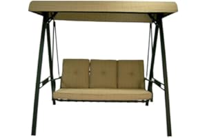 GARDEN WINDS Replacement Canopy Top Cover for The Lowe's North Haven Swing - RipLock 350 (Will ONLY FIT Model SC-J-100GS)