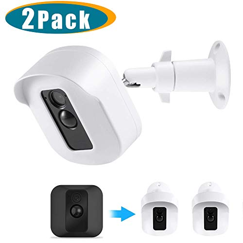 Blink XT2 Wall Mount Bracket,Full Protective Housing and Metal Mount for Blink XT2 Blink XT Cameras Weather Proof Adjustable Indoor Outdoor Mount and Cover for Blink XT Camera Security System (White)