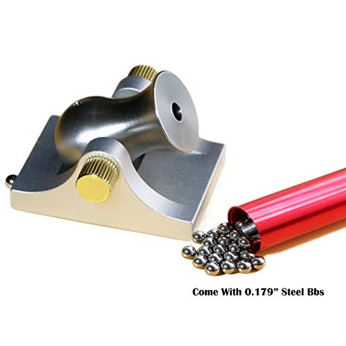 phitoon Mini Desktop Metal Cannon -Stainless Mini Cannon Model CNC Machined