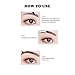 2 Pack Eyebrow Tattoo Pen-LilyAngel Waterproof Microblading Eyebrow Pencil with a Micro-Fork Tip Applicator Creates Natural Looking Brows Effortlessly(Chestnut)