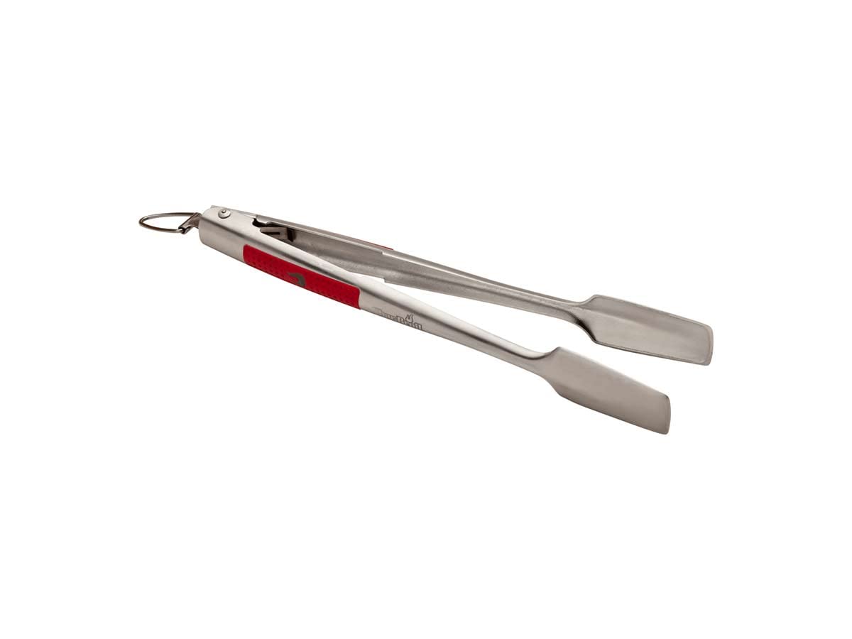 Char-Broil 140 584 Comfort-Grip Tongs for Grilling, Stainless Steel.