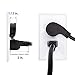 Cable Matters 2-Pack 16 AWG Low Profile Right Angle Power Cord, 90 Degree Power Cord, 6 Feet (NEMA 5-15P to Angled IEC C13)