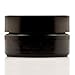 Infinity Jars Screw Top Jar 30 Ml (1 fl OZ) Black Ultraviolet Refillable Cosmetic Style Travel Bottles Glass Jar Empty Cosmetic Lotion Containers for DIY Beauty products, Creams or Ointment Sample